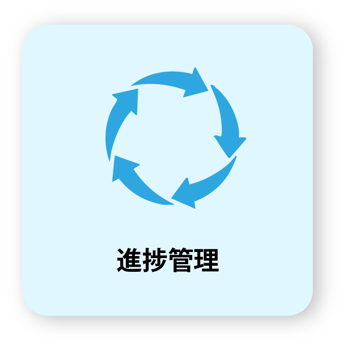 進捗管理の画像